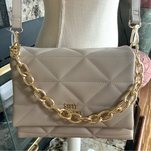 Steve Madden GRY quilted  Crossbody Bag - Picture 2 of 11